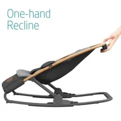 Maxi-Cosi Bouncers, Swings & Rockers*- Kori 2-in-1 Convertible Baby Rocker, Essential Graphite