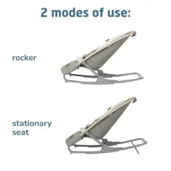 Maxi-Cosi Bouncers, Swings & Rockers*- Kori 2-in-1 Rocker, Classic Graphite