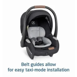 Maxi-Cosi Infant Car Seats*- Mico Luxe+ Infant Car Seat, Essential Black