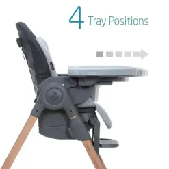 Maxi-Cosi High Chair*- Minla 6-in-1 High Chair, Essential Graphite