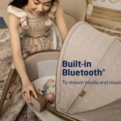 Maxi-Cosi Cool Baby Products|Bassinets & Cradles*- Sibia Bassinet Kindred Collection, Natural Heritage