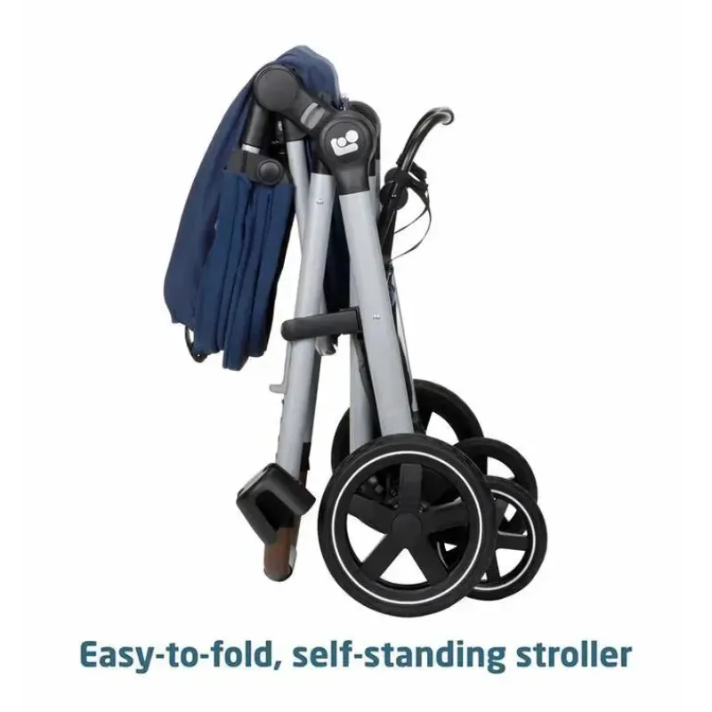 Maxi-Cosi Travel Systems*- Zelia 2 Luxe 5-in-1 Modular Travel System, New Hope Navy