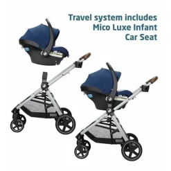 Maxi-Cosi Travel Systems*- Zelia 2 Luxe 5-in-1 Modular Travel System, New Hope Navy