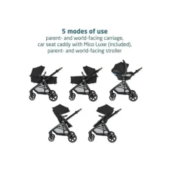 Maxi-Cosi Travel Systems*- Zelia Luxe + Travel System, Arctic Frost