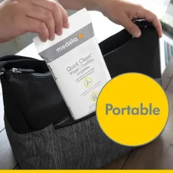 Medela Breast Pump Accessories*- 30Ct Quick Clean Breast Pump and Accessory Wipes