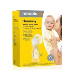 Medela Breast Pumps*- Manual Breast Pump with Flex Shields Harmony Single Hand