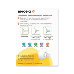 Medela Breast Pump Accessories*- 2Pk PersonalFit Breast Pump Shield (Spare Part)