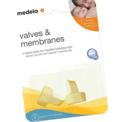 Medela Breast Pump Accessories*- 2Pk Spare Valves and Membranes (Spare Part)