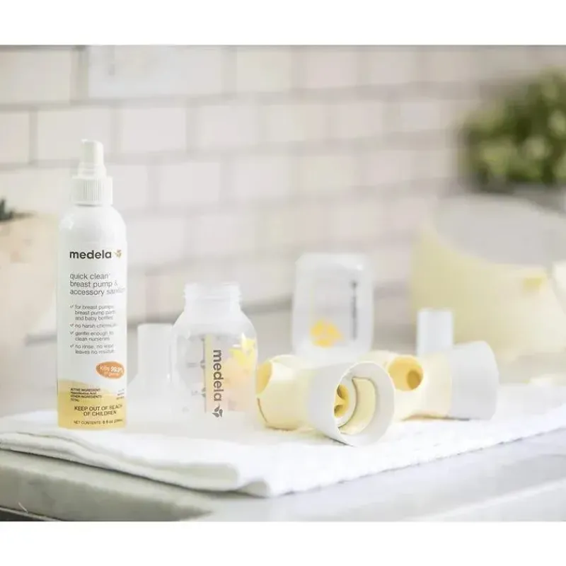 Medela Breast Pump Accessories*- Quick Clean Breast Pump & Accessory Sanitizer