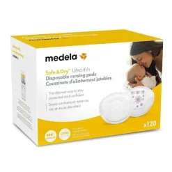 Medela Nursing Pads*- Safe & Dry Ultra Thin Disposable Nursing Pads