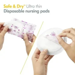 Medela Nursing Pads*- Safe & Dry Ultra Thin Disposable Nursing Pads