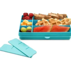 Melii Food Jars & Snack Cups|Dishes, Utensils & Food Containers*- 12 Compartments Divided Snack Container, Blue