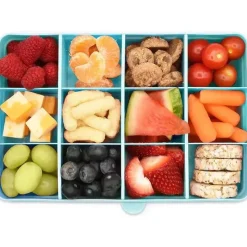 Melii Food Jars & Snack Cups|Dishes, Utensils & Food Containers*- 12 Compartments Divided Snack Container, Blue