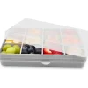 Melii Food Jars & Snack Cups|Dishes, Utensils & Food Containers*- 12 Compartments Divided Snack Container, Grey