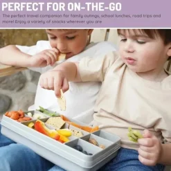 Melii Food Jars & Snack Cups|Dishes, Utensils & Food Containers*- 12 Compartments Divided Snack Container, Grey