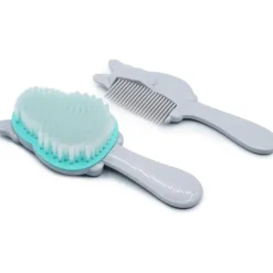 Melii Cleaning*- 2 Piece Hair Brush And Comb Set, Bulldog