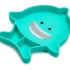Melii Suction Plates & Bowls|Dishes, Utensils & Food Containers*- Divided Silicone Suction Plate, Shark