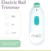Melii Bath Gift Set*- Electric Nail File, Safe Trimmer & Clipper