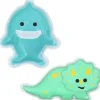 Melii Gadgets & Accessories*- Gel Ice Packs, 2 Pack, Keep Lunches and Snacks Cool, Reusable, Dino & Shark