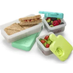 Melii Lunch Box|Dishes, Utensils & Food Containers*- Mint Puzzle Bento Box Food Storage