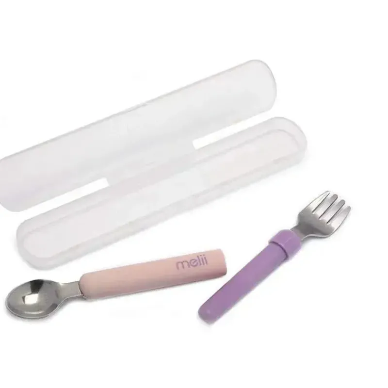 Melii Utensils & Accessories|Dishes, Utensils & Food Containers*- Pink & Purple Spork On The Go