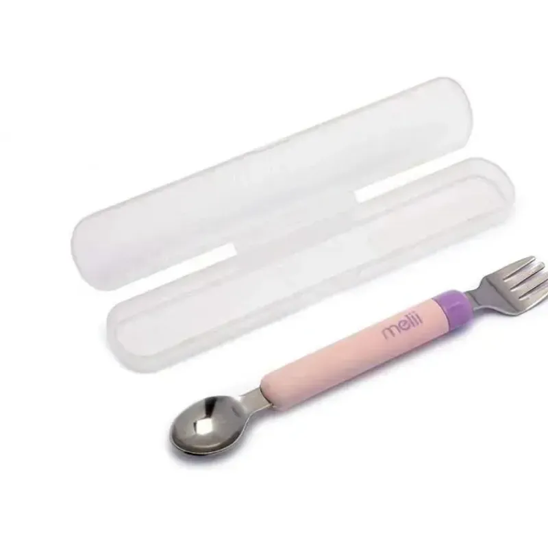 Melii Utensils & Accessories|Dishes, Utensils & Food Containers*- Pink & Purple Spork On The Go