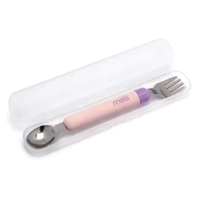 Melii Utensils & Accessories|Dishes, Utensils & Food Containers*- Pink & Purple Spork On The Go
