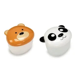 Melii Food Jars & Snack Cups|Dishes, Utensils & Food Containers*- 2Pk Bear & Panda Snack Container