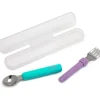 Melii Utensils & Accessories|Dishes, Utensils & Food Containers*- 2Pk Blue & Purple Spork On The Go