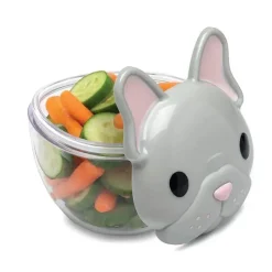 Melii Food Jars & Snack Cups|Dishes, Utensils & Food Containers*- 2Pk Bulldog & Cat Snack Container