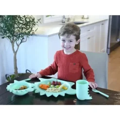 Melii Plates & Bowls|Dishes, Utensils & Food Containers*- 5Pk Cellulose Feeding Meal Set, Dinosaur