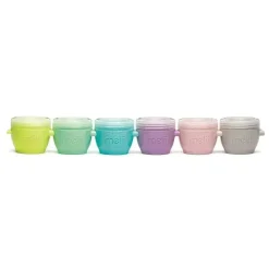 Melii Food Storage*- Snap & Go Baby Food Storage Containers, 2 oz, 6 Pack