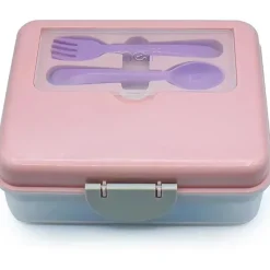 Melii Utensils & Accessories|Dishes, Utensils & Food Containers*- Two Tier Bento, 48.8 Oz, Pink