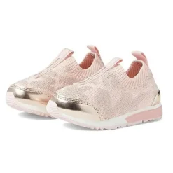 Michael Kors Baby Shoes*Baby - Girl Allie Sock, Pink/Rose Gold