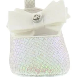 Michael Kors Baby Shoes*Baby - Girl Day Ballerina Crib Shoes, White