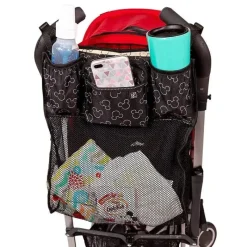 J.L. Childress Mickey & Minnie|Storage & Organizers*Mickey Baby Cups 'N Cargo Universal Stroller Organizer & Accessory