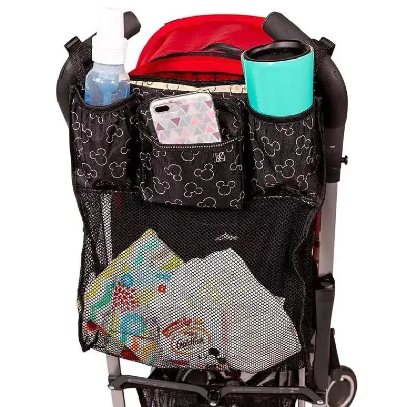 J.L. Childress Mickey & Minnie|Storage & Organizers*Mickey Baby Cups 'N Cargo Universal Stroller Organizer & Accessory