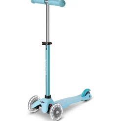 Kids Micro Kickboard Bikes & Trikes|Gift For Kids*- Mini2Grow LED Wheels, 4in1 Scooter, for Kids Ages 1-6, Blue