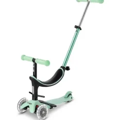 Kids Micro Kickboard Bikes & Trikes|Gift For Kids*- Mini2Grow LED Wheels, 4in1 Scooter, for Kids Ages 1-6, Mint