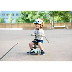 Kids Micro Kickboard Bikes & Trikes|Gift For Kids*- Mini2Grow LED Wheels, 4in1 Scooter, for Kids Ages 1-6, Mint