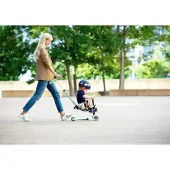 Kids Micro Kickboard Bikes & Trikes|Gift For Kids*- Mini2Grow LED Wheels, 4in1 Scooter, for Kids Ages 1-6, Mint