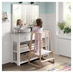 Mack's Step Stools*Micuna Little Helper Learning Tower Natural/White