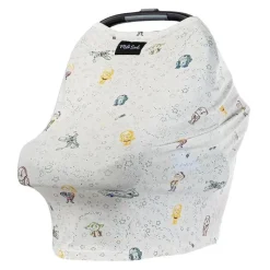 Milk Snob Star Wars|Car Seat Head Support & Strap Covers*- ORIGINAL Star Wars 5-in-1 Cover, Little Galaxy
