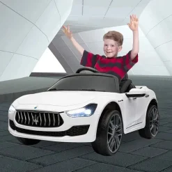 Millennium Baby Ride-On Toys*- Lincensed Maserati White