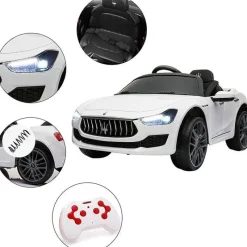 Millennium Baby Ride-On Toys*- Lincensed Maserati White