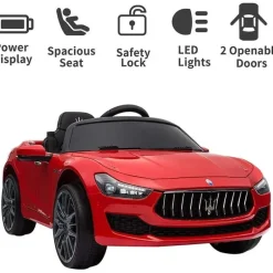 Millennium Baby Ride-On Toys*- Lincensed Maserati Red