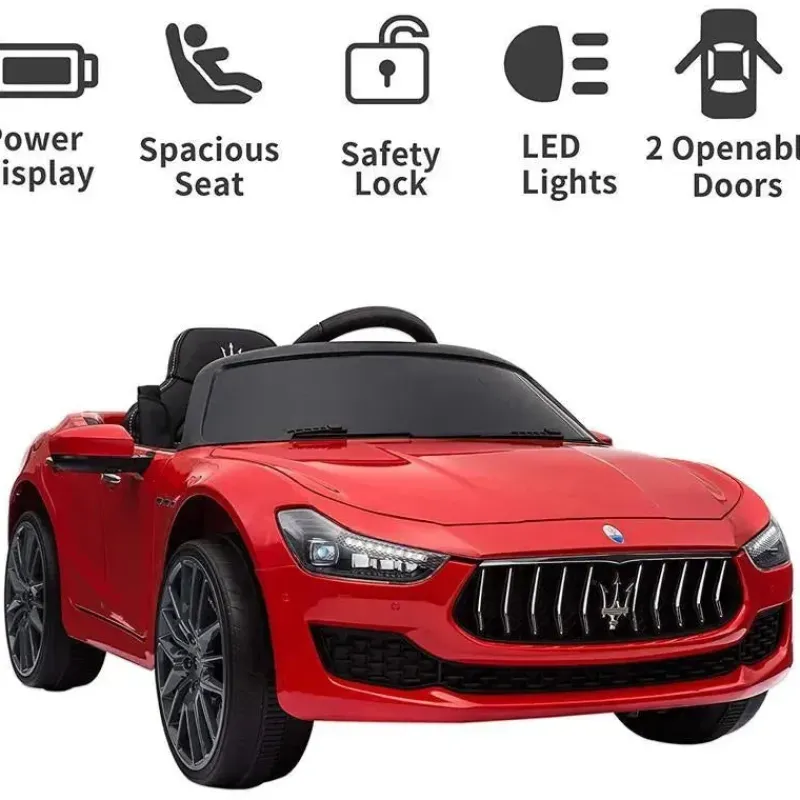 Millennium Baby Ride-On Toys*- Lincensed Maserati Red