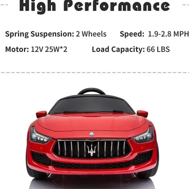 Millennium Baby Ride-On Toys*- Lincensed Maserati Red