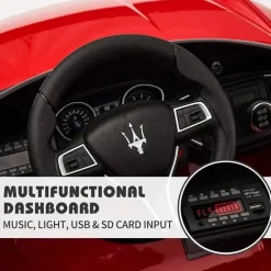 Millennium Baby Ride-On Toys*- Lincensed Maserati Red