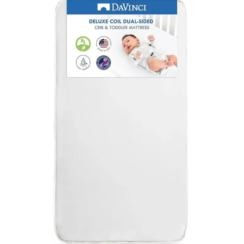 Million Dollar Baby Mattresses, Pads & Covers*- Deluxe Coil Dual-Sided Crib Mattress